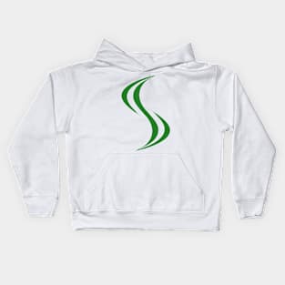 Smellville ‘S’ Logo Green Kids Hoodie